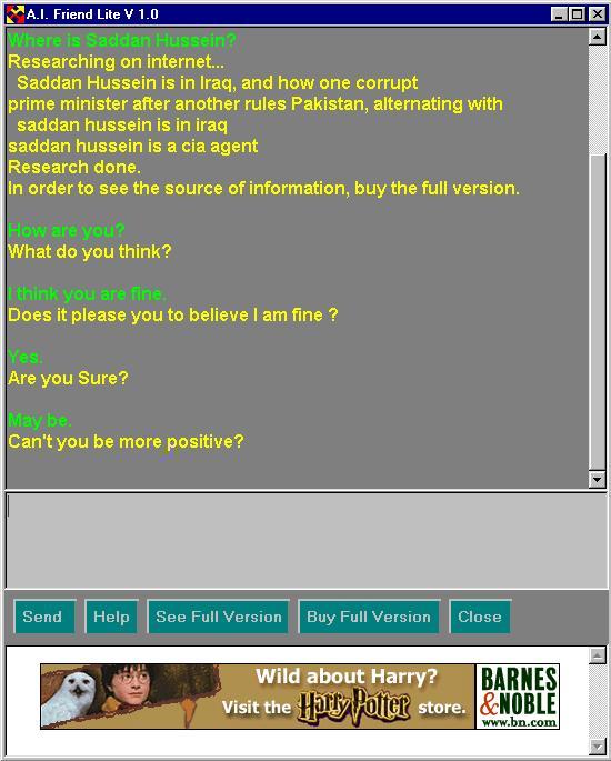 A.I. Friend Screenshot
